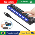 2.0 - 7 Ports Pc Hd External Pendrive Usb Ruler Hub Extension