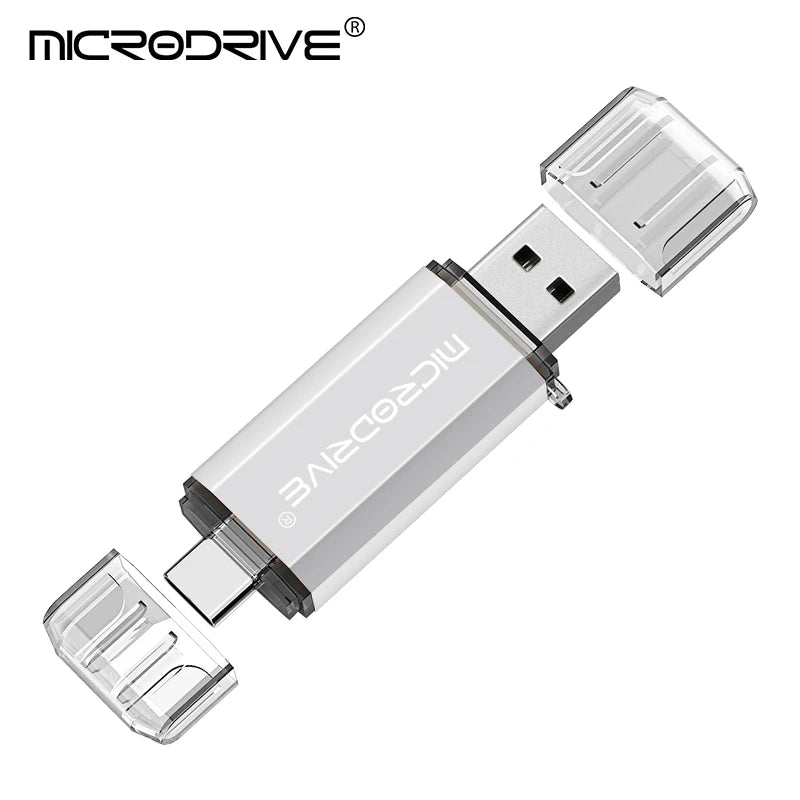 Android OTG 2 in 1 USB Flash Drives 1GB 4GB 8GB 16GB Type-C Micro 256GB 128GB 64GB 32GB Pendrives Pen Drive Cle For Phone