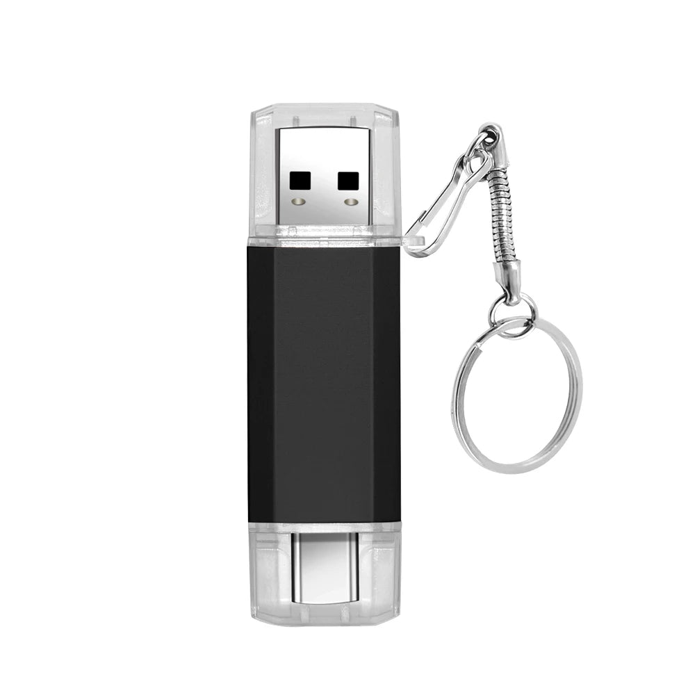 USB flash drive Type-C high Speed drive 256GB 128GB 64GB 32GB 16 GB 8 GB 4GB external storage double Application Micro USB Stick