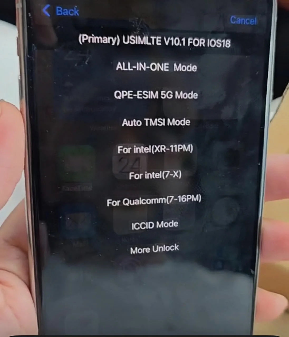 Original Usim Ultra with QPE Esim Mode with Sticky Tape for iPhone 12mini 13mini 16 15 14 X 8 7 iOS18 iOS26