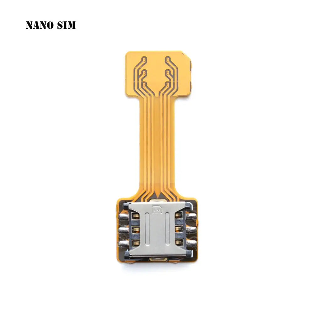 Geek DIY Android Phone Hybrid Sim Slot Nano Cato For Micro SD Extender Dual SIM Card Adapter