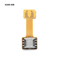 Geek DIY Android Phone Hybrid Sim Slot Nano Cato For Micro SD Extender Dual SIM Card Adapter