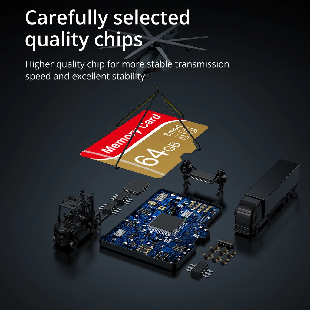 Memory Card 1GB 2GB 4GB 8GB 16GB 64GB Mini TF Cards 128GB memoria 32GB TF Card Flash Drive Micro Card